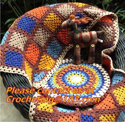 China Crochet Afghan Throw Blanket Handmade, table cover, handmade crochet, blanket, clothes for sale