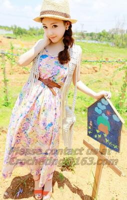 China Woolen Lolita Crochet Bags Boho Messenger Bag Cute Strawberry Girl Bag for sale