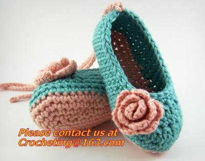 China Baby Booties, Socks Knitted, Newborn Loafers Shoes Plain Infant Slippers Footwear, knitwea for sale