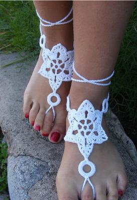 China Sandals, Nude shoes, Foot Jewelry, Beach Wedding, Sexy Anklet , Bellydance,Beach Footwear for sale