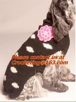 China winter turthleneck Knit Pet dog sweater, pet dog clothes free knitting pattern, dog sweate for sale