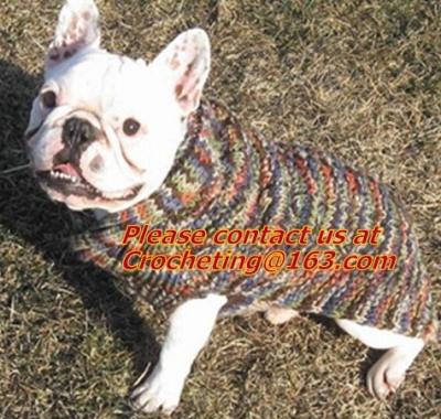 China Knit Pet Sweater, Custom Knit Dog Sweater, hand knit dog sweaters, Dog Knitting Wool for sale