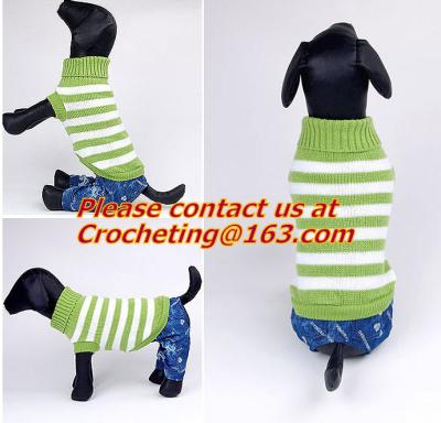 China Dog snowflake pattern jacquard sweater, sweaters, crochet Pet Sweater, knit dog sweaters for sale