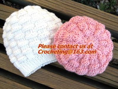 China Wholesale hats knitted hat ,new design beautiful handmade, baby, Baby knit hats, knit hats for sale