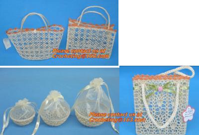 China Basket Decorative Vase Vintage Christmas, Easter, Halloween, Valentine. festival, holidays for sale