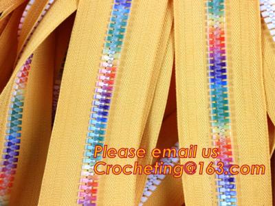 China zipper manufacturer wholesale 5# metal brass ykk zipper two open end zipper double zipper sliders garment for sale