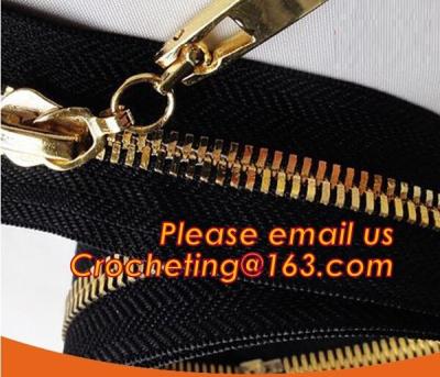 China auto lock slider custom decorative zipper pulls wholesale garment bag jeans long chain nylon for sale