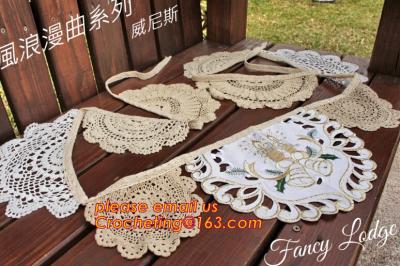 China 11pcs Burlap Lace Banner Bunting Jute Rustic Wedding Banner, Sweetheart Table Bunting banner Wedding love sign lace mate for sale