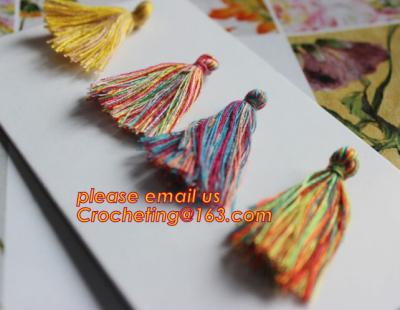 China POLYESTER TASSEL, GARMENT ACCESSORIES, CURTAINS, TASSEL TRIM, FRINGE RIBBON SEWING ACCESORY, FRINGED LACE TASSEL CRAFT for sale