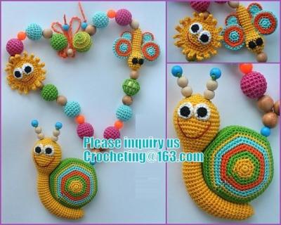 Chine Amigurumi funny toy Nursing necklace Breastfeeding necklace teething toy à vendre