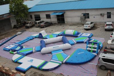 中国 海の水膨脹可能な水公園の屋外の大人の子供水は娯楽を浮かべるゲームをもてあそぶ 販売のため