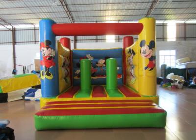 China Small size inflatable mickey jumping house PVC inflatable Kindergarten bouncer mini size inflatable bouncy for sale