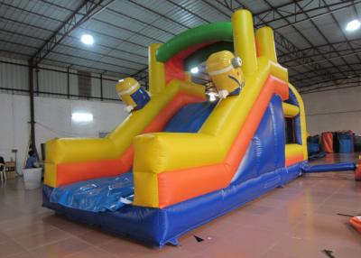 China Minion Inflatable Kids Obstacle Course Minions Inflatable Obstacle Course Playground inflatable minions obstacle courses for sale