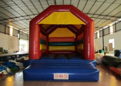 China Kids inflatable jumping house Red inflatable bouncer house CE inflatable bouncy for children under 12 years for sale