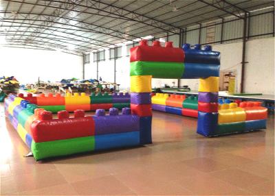 China Outdoor Kids Inflatable Sports Games / Field Waterproof Maze Themed Colorful 6 X 6m for sale