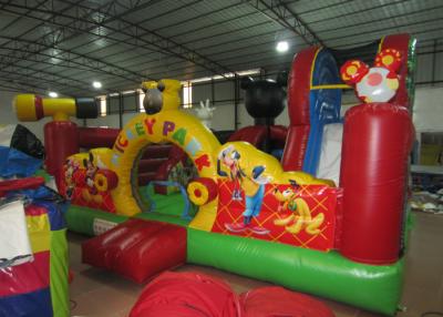 China Classic inflatable mickey jumping house cheap price inflatable fun city for sale