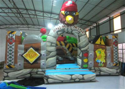 China New The Gorilla Inflatable Fun City Animals The construction inflatable Amusement Park For Children under 12 years for sale