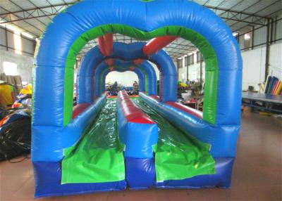 China Commercial inflatable arch water slide classic inflatable bridge shape water slide for sale