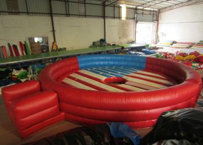 China Amusement Park Inflatable Sports Games Round Blow Up Sports Arena Dia.6m Customized for sale