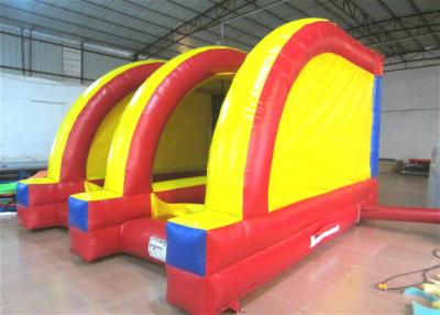China Classic Inflatable Soccer Stadium Shooting Games 5 X 4m , Bounce House Indoor Playground for sale