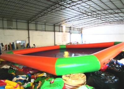 China Amusement Inflatable Water Games Giant Inflatable Pool Digital Printing 6 X 6m Customized for sale