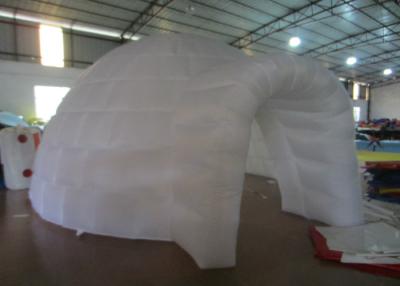 中国 白い円形の膨脹可能な空気テント、党爆発のテント大きいDia5.48 X 3.66m 販売のため