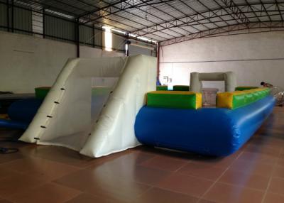 China Waterproof PVC fabric Inflatable football Soccer Field Big Party Inflatable Soccer pitch for ball game for sale