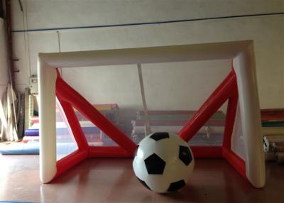 Κίνα Παιδικά φουσκωτά παιχνίδια ποδοσφαίρου Αεροστεγές φουσκωτό γκολ για αγώνες ποδοσφαίρου Παιχνίδια σκορ παιδικού ποδοσφαίρου προς πώληση