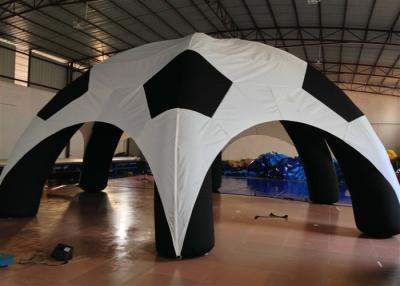 China Outdoor Games Inflatable Event Tent Football Style Airtight 8 X 8m High Durability for sale