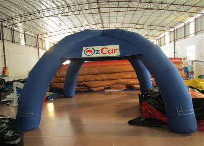 China Ausstellungs-wasserdichtes aufblasbares Ereignis-Zelt 5 x 5m 0.9mm PVC-Planen-Seidendruck zu verkaufen