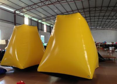 China Outdoor Water Park Inflatable Paintball Bunkers 2 X 2 X 2.5m Enviroment - Friendly for sale