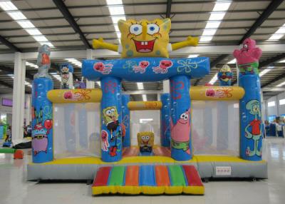 China Amusement Park Kids Inflatable Bounce House Digital Printing Fireproof  Material for sale