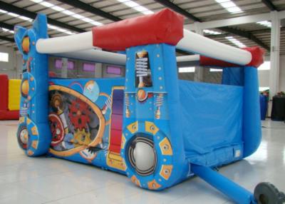 China Robot Design Bounce House With Slide , Commercial Castle Bounce House 5.7 * 4.7 * 3.7 for sale