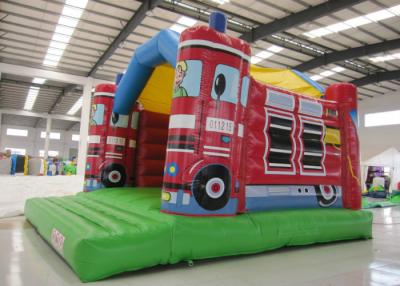 China 0.55mm Pvc Tarpaulin Indoor Inflatable Bounce House , Toddler Jump House Double Stitching for sale