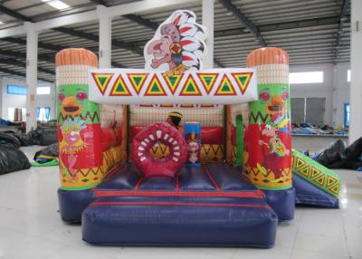 China Inflatable India mini bouncer combo multi play classic inflatable mini jumping house with small slide kids bouncy house for sale