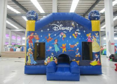 China Hot sale inflatable disney bouncy castle house commercial inflatable jumping house for kids under 15 years old for sale