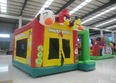 China Popular insane birds inflatable combo cheap price commercial inflatable jumping house castle for sale for sale