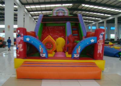 China Happy Backyard Inflatable Water Slid 7 X 4 X 5m , Huge Inflatable Water Slide Safe Nontoxic for sale