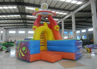 China Space Theme Commercial Inflatable Water Slides Digital Printing High Slide Jumping Castle for sale
