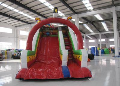 China Inflatable Rutsche Kids Blow Up Water Slide , Colourful Water Bounce House for sale