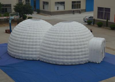 China Exhibition Blow Up Tailgate Tent Fire Resistance , Outdoor Games Blow Up Igloo Tent for sale