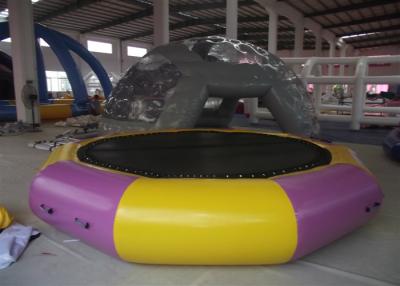 China Outdoor Lake airtight inflatable water trampoline  Sealed Waterproof Water bouncer float for sale for sale