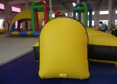China Kindergarten Baby Inflatable Paintball Bunkers 1.2 X 0.6 X 1.5m 0.9mm Pvc Tarpaulin for sale
