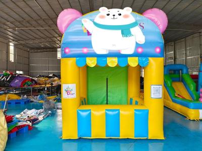 China Pavilion Themed 2.5x2.5m Inflatable Advertising Signs Blow Up Bounce House for sale