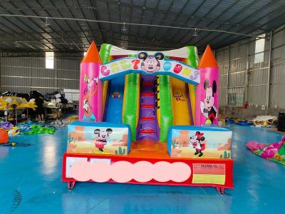 China SGS Commercial Inflatable Water Slides Cartoon Themed Infant Bounce House Blow Up Jump House for sale
