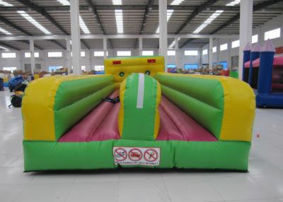China High Durability Inflatable Bungee Run , Funny Inflatable Bungee Trampoline 10.6 X 3.3 X 2.4m for sale