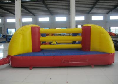 China Playground interno para crianças inflável jogos esportivos ringue de boxe inflável 4,5 x 4,5 m à venda