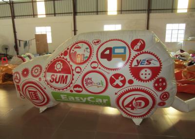 China El coche inflable derecho de las muestras de publicidad para hacer publicidad de la decoración inflable comercial empareda en venta en venta