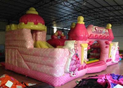 China Waterproof Princess Bouncy Castle  Full Digital Printing , Attractive Giant Bouncy House for sale