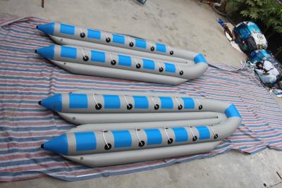 China Interesting Inflatable Water Games , Customized Inflatable Banana Boat Double Row for sale